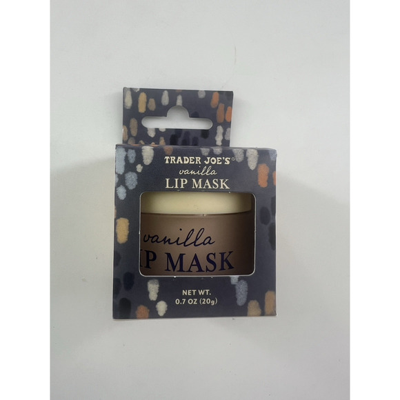Trader Joe’s Vanilla Lip Mask Gift Boxed Sealed Stocking Limited Edition New - Picture 1 of 4